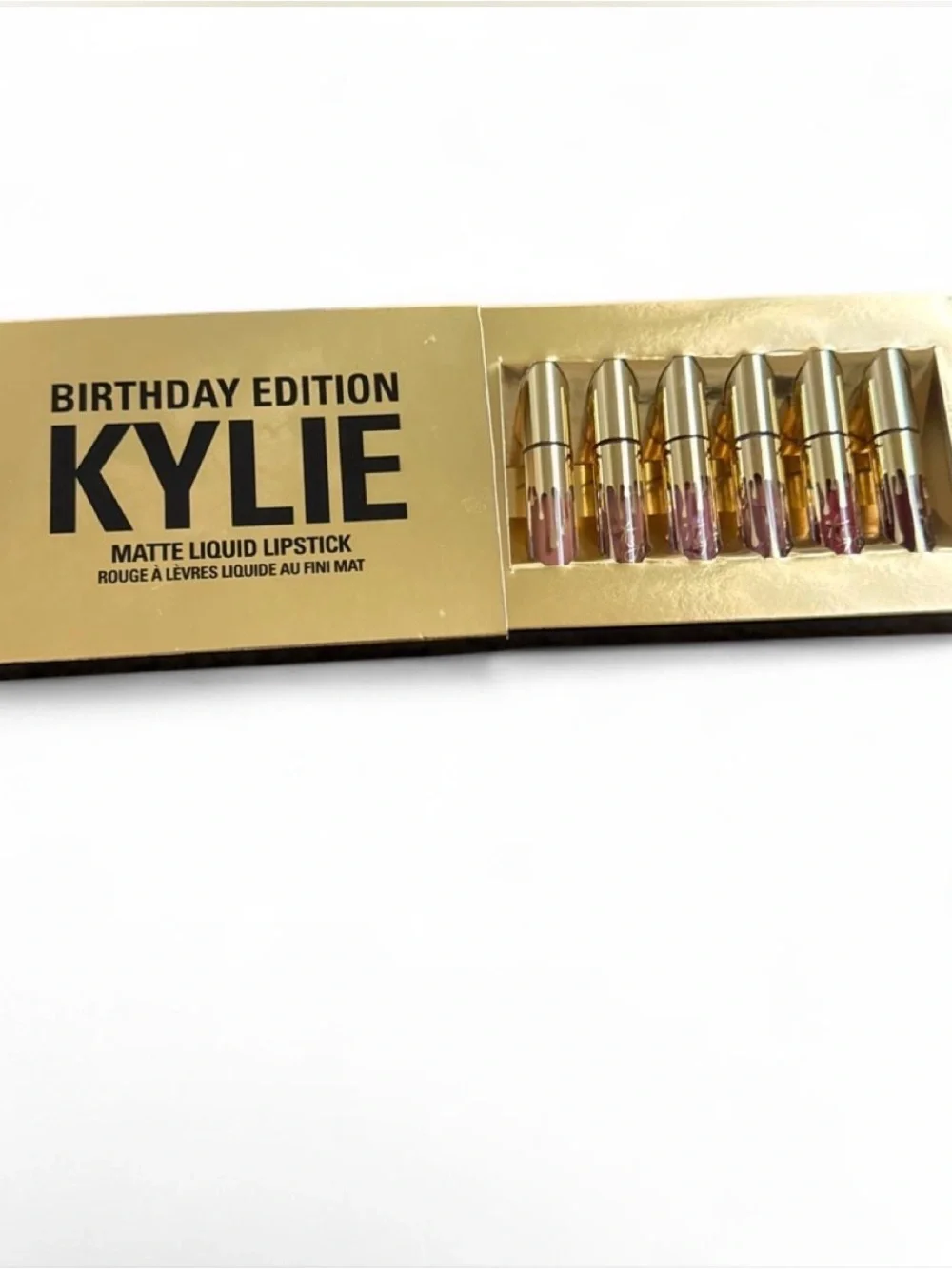 Kylie Cosmetics Birthday Edition Matte Liquid Lipstick set